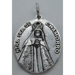 Medalla Virgen de Chamorro...