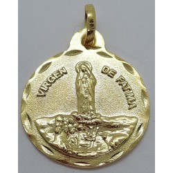 Medalla Virgen de Fatima...