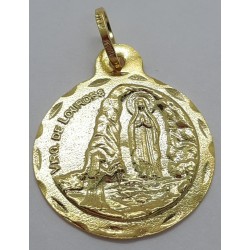 Medalla Virgen de Lourdes...