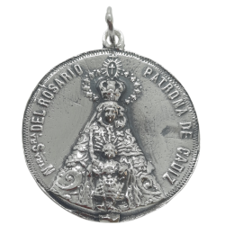 Medalla Virgen del Rosario...