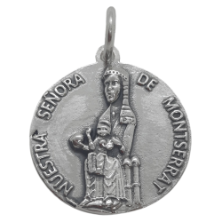 Medalla Virgen de Monserrat...