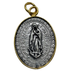 Medalla Virgen de Guadalupe...