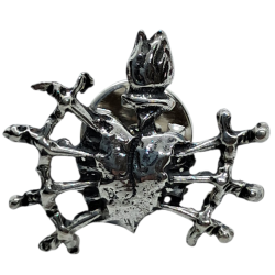 Pin Corazon de Plata Ref:1010