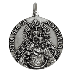 Medalla Virgen Alharilla...