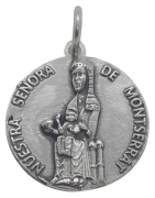 Medalla Virgen de Montserrat
