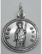 Medalla San Blas de Plata de Ley