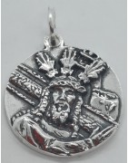 Medalla Jesus el Rico de Malaga de Plata de Ley
