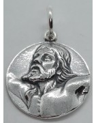 Medalla Cristo Exaltacion de Sevilla de Plata de Ley
