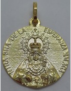 Medalla Esperanza de Malaga de Oro de Ley