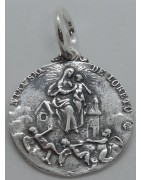 Medalla Virgen de Loreto de Plata de Ley