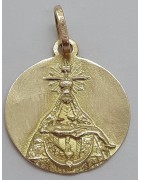 Medalla Virgen de las Angustias de Oro de Ley