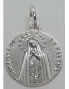 Medalla Virgen de la Paloma de Plata de Ley