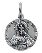 Medalla Maria Santisima de la Caridad de Plata de Ley