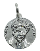 Medalla Carlo Acutis de Plata de ley