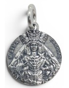 Medalla Virgen de la Caridad de Plata de Ley